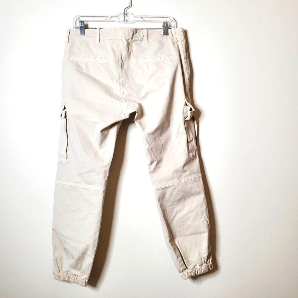 Nili Lotan Cream Khaki French Military Cargo Pants - Picture 9 of 14